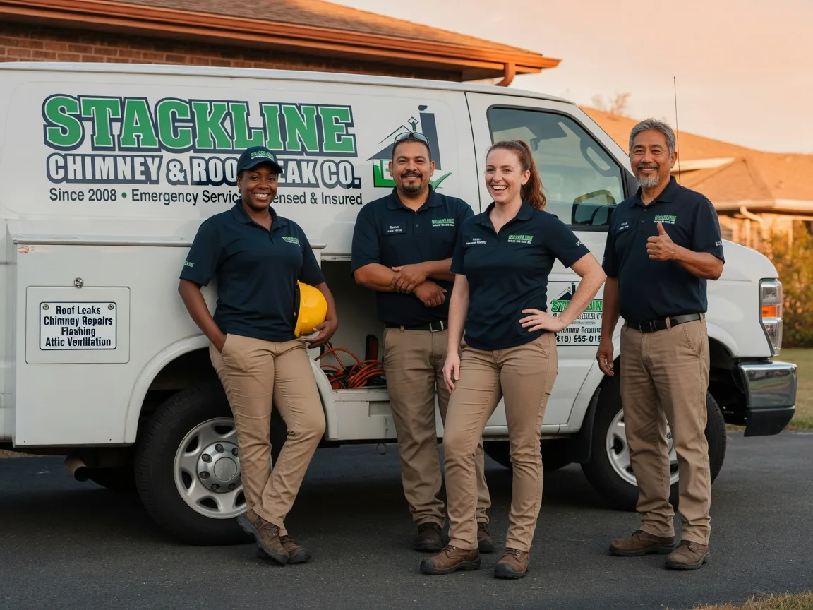 Chimney flashing repair company in Callands, VA
